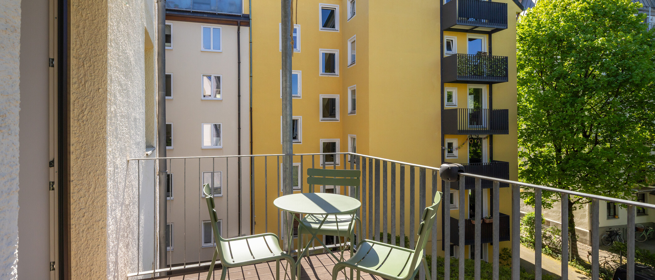 apartment München Au-Haidhausen 03 balcony 14842
