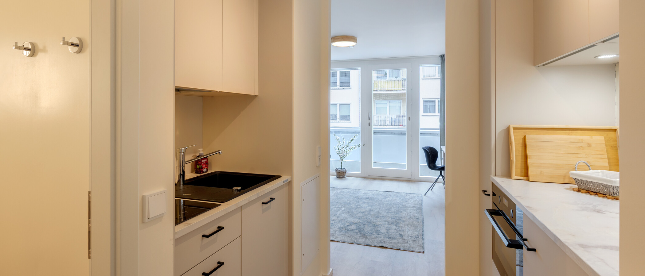 apartment München Maxvorstadt - Universitätsviertel 01 hall 14844