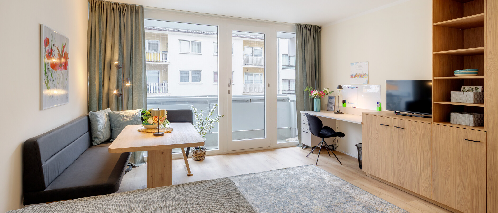 apartment München Maxvorstadt - Universitätsviertel 01 living area 14844