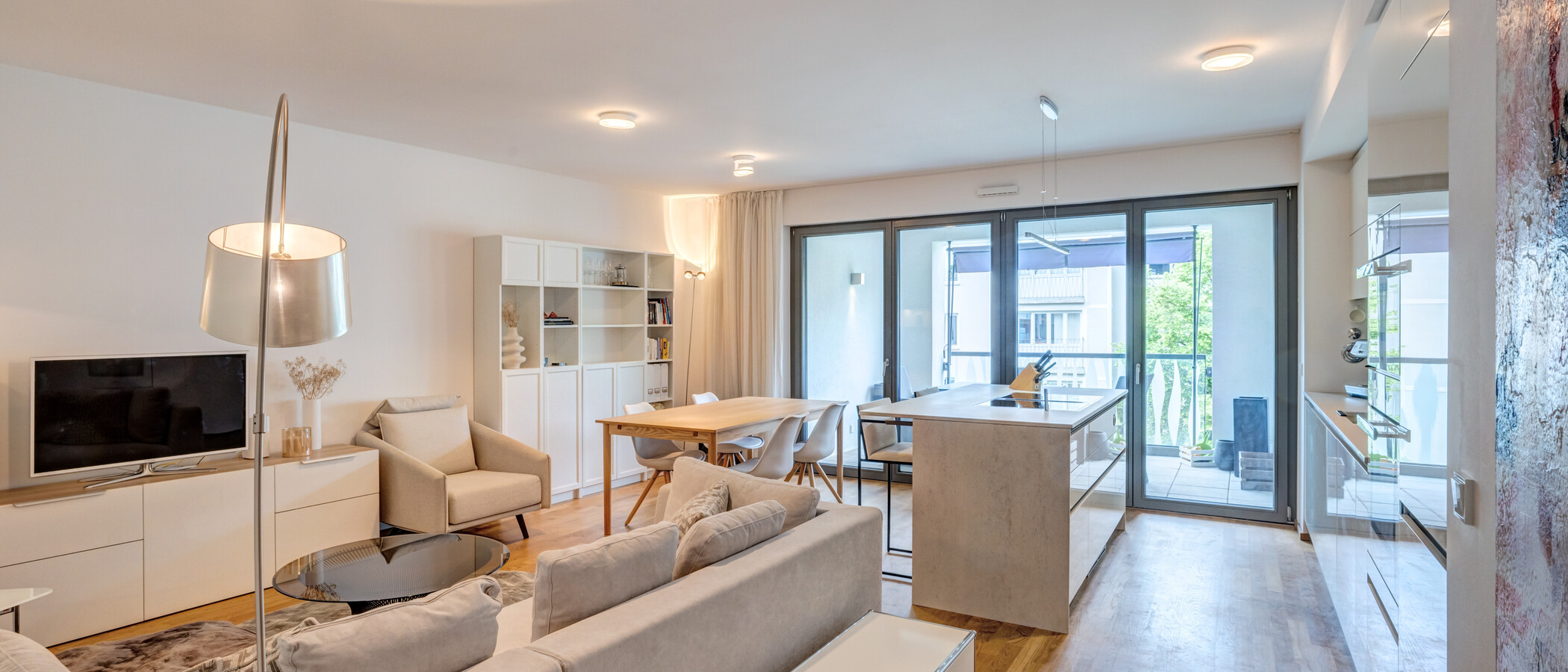 apartment München Ludwigsvorstadt 01 living area 14847