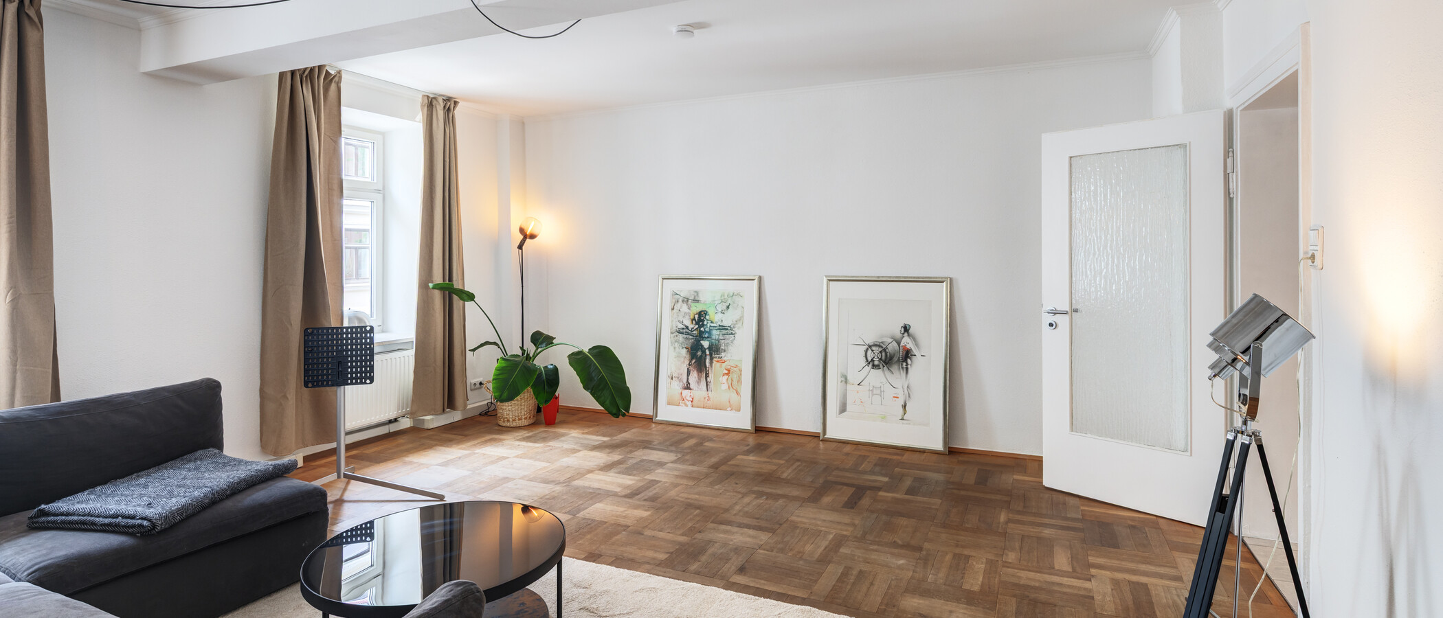 apartment München Glockenbachviertel 02 living room 14849