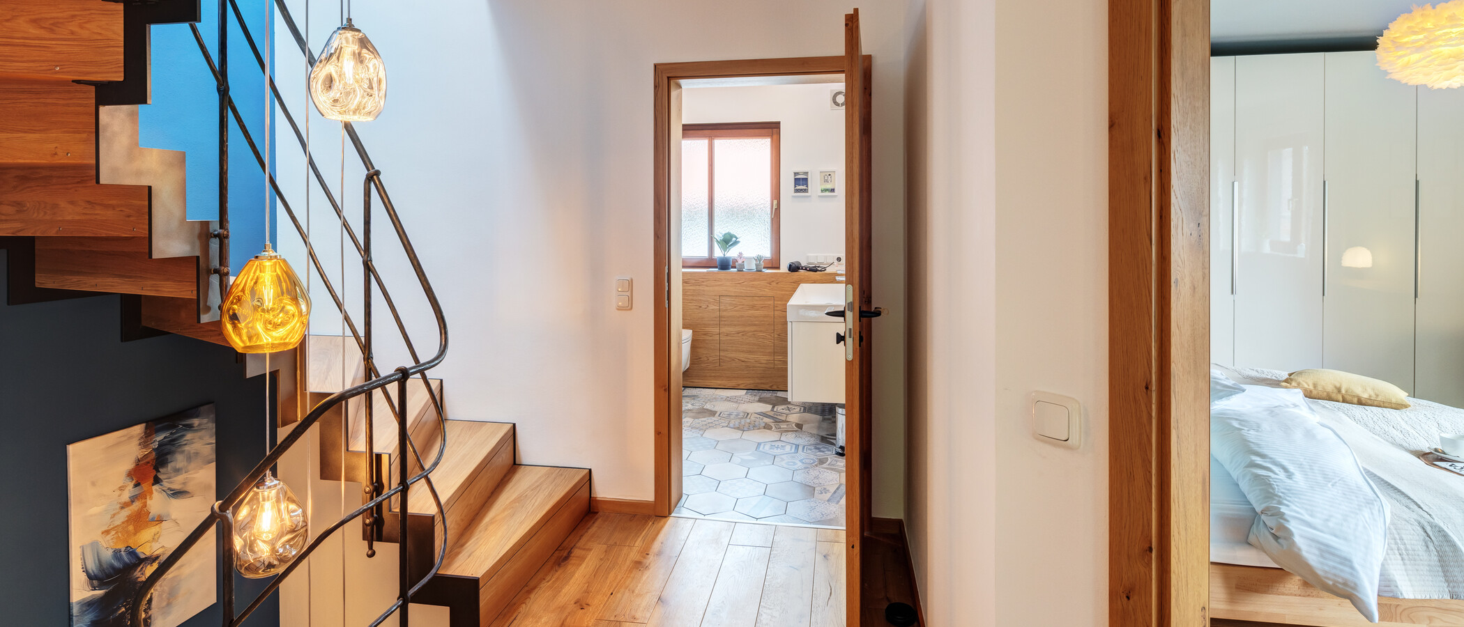 semi-detached house Weyarn 05 hall 14850