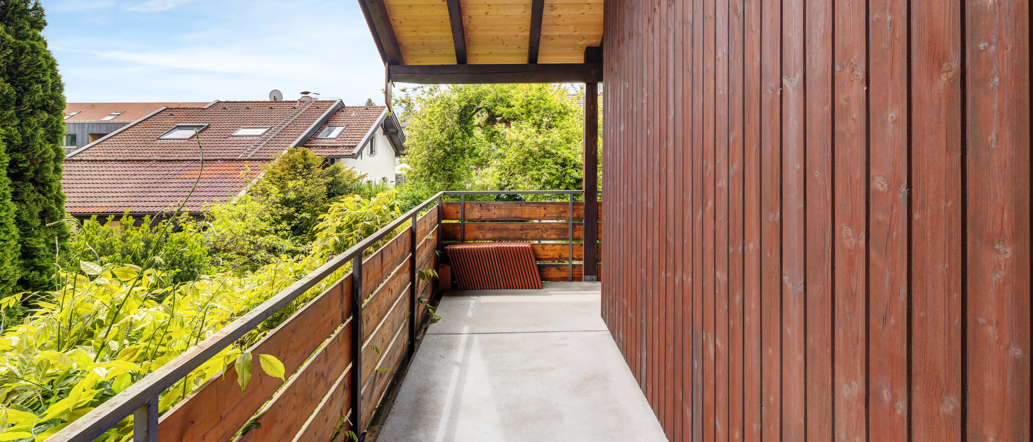 semi-detached house Weyarn 02 balcony 14850