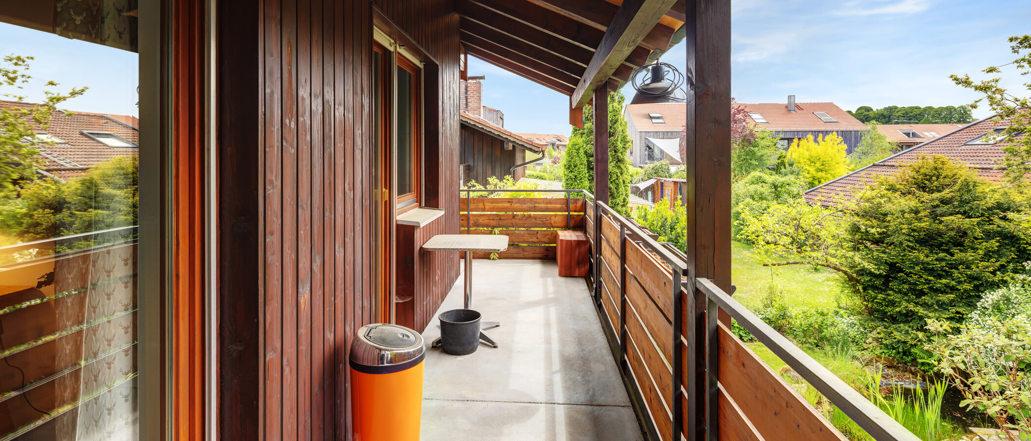 semi-detached house Weyarn 03 balcony 14850