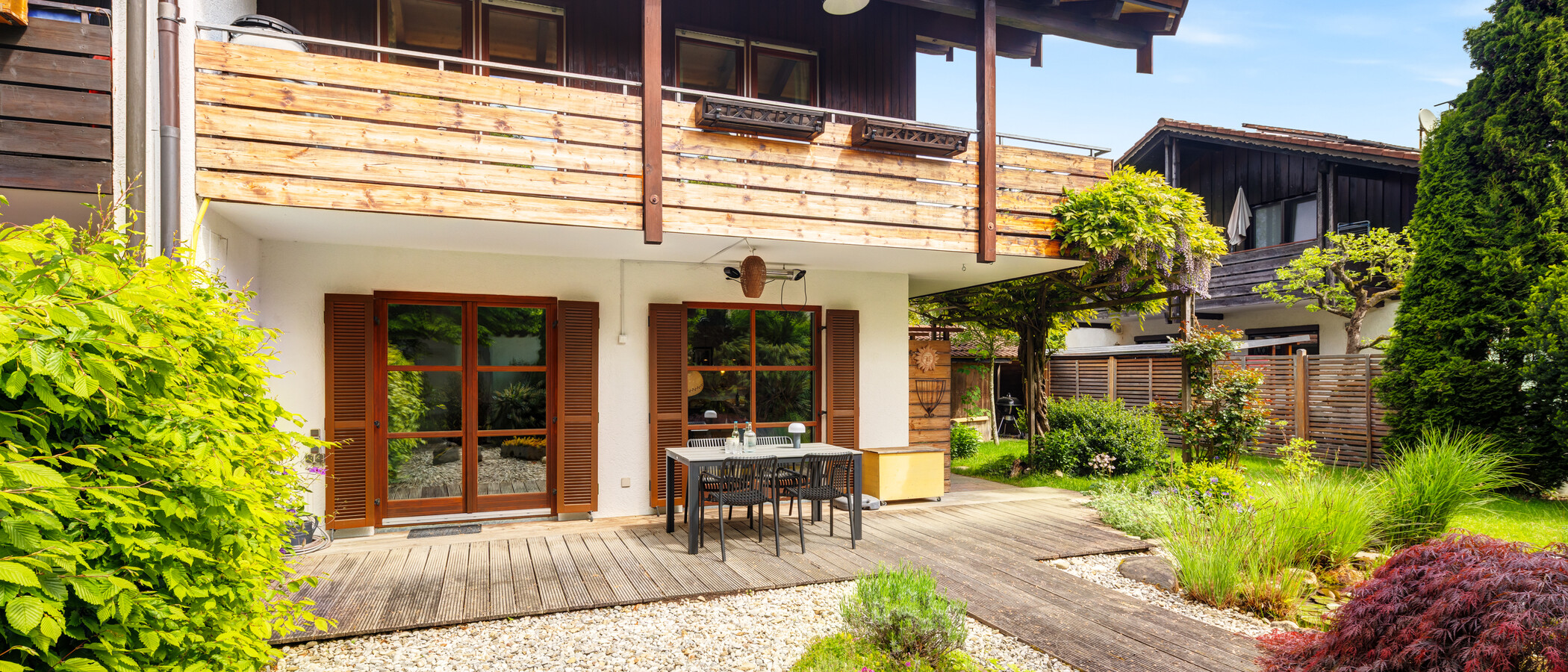 semi-detached house Weyarn 03 terrace 14850