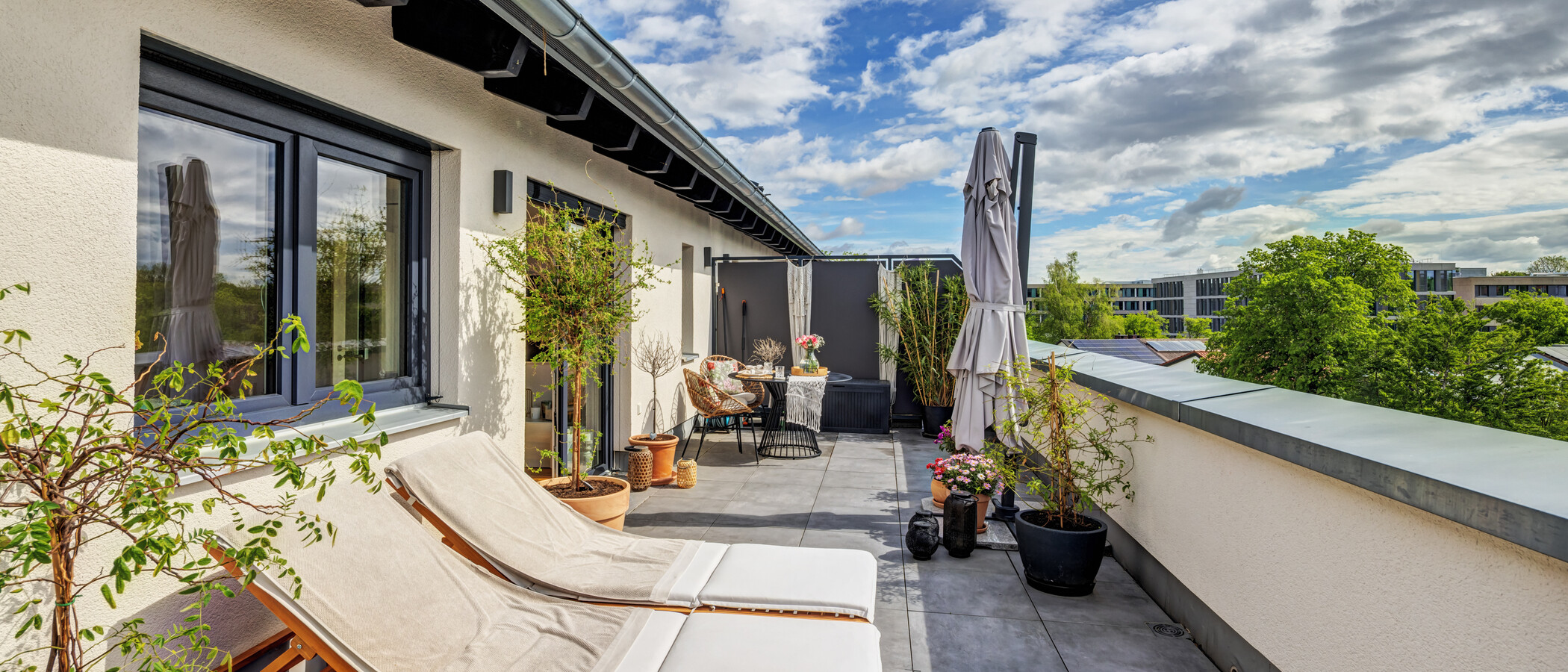 roof terrace apartment Planegg 01 roof terrace 14854