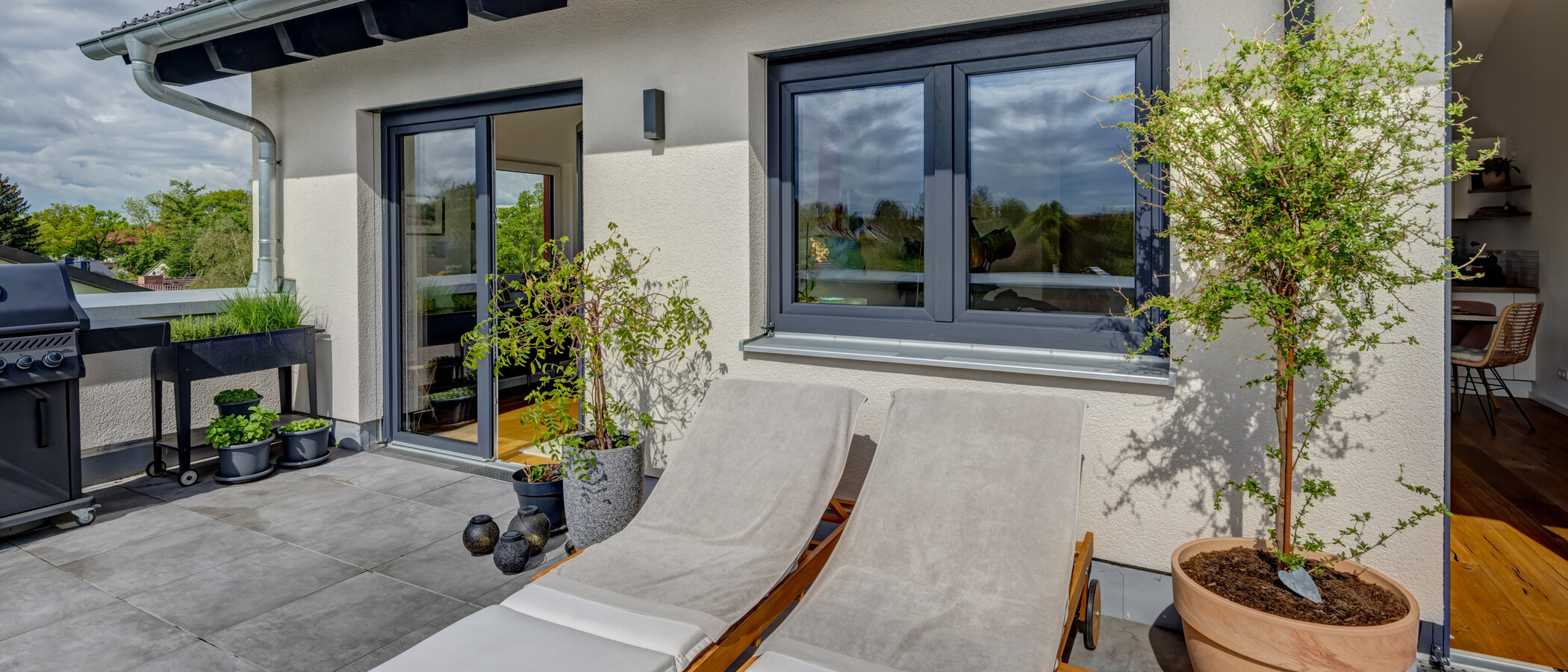 roof terrace apartment Planegg 04 roof terrace 14854