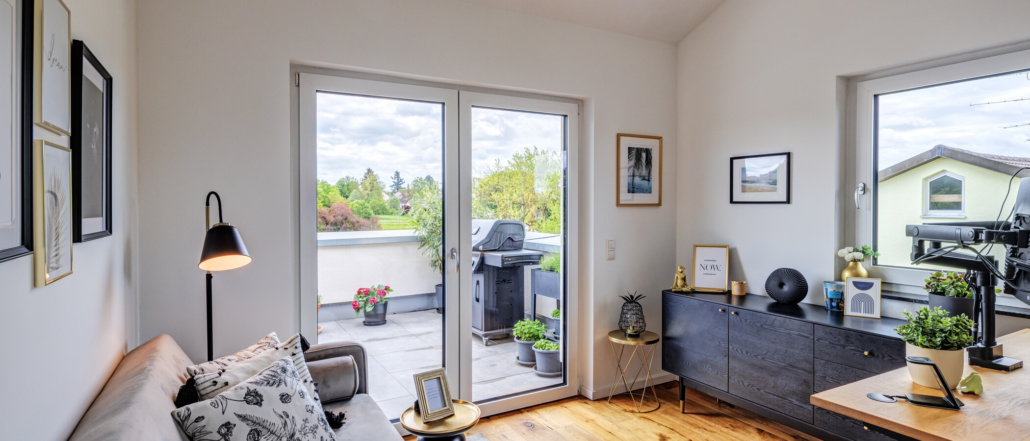 roof terrace apartment Planegg 01 Workspace/Guestroom 14854