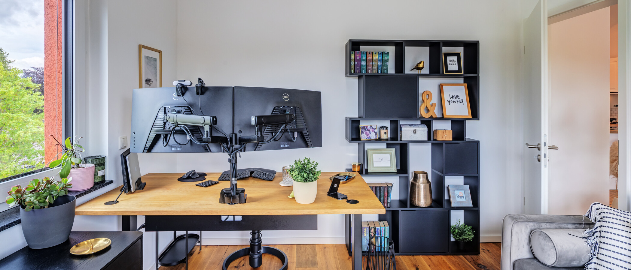 roof terrace apartment Planegg 03 Workspace/Guestroom 14854