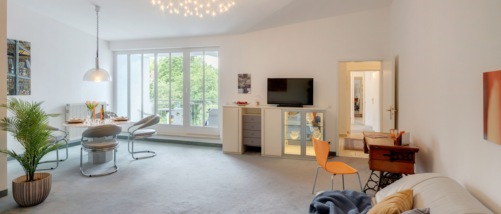 apartment München Harlaching 01 living room 14861