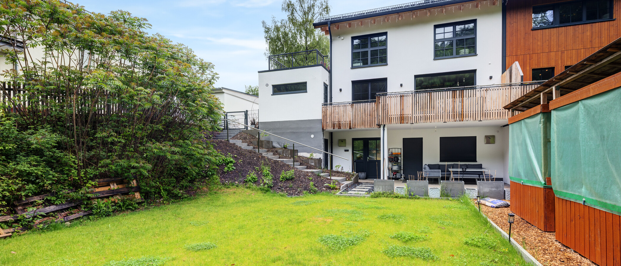semi-detached house Wörthsee 01 garden 14865