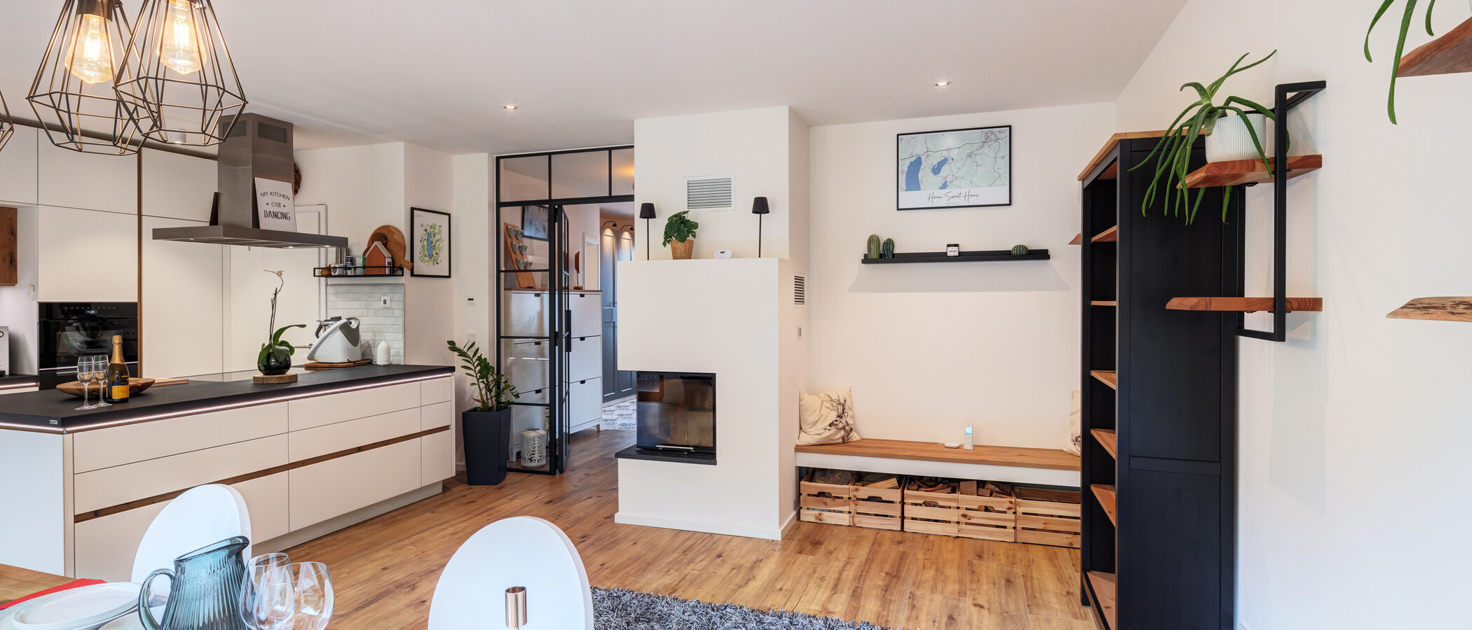 semi-detached house Wörthsee 03 living area 14865