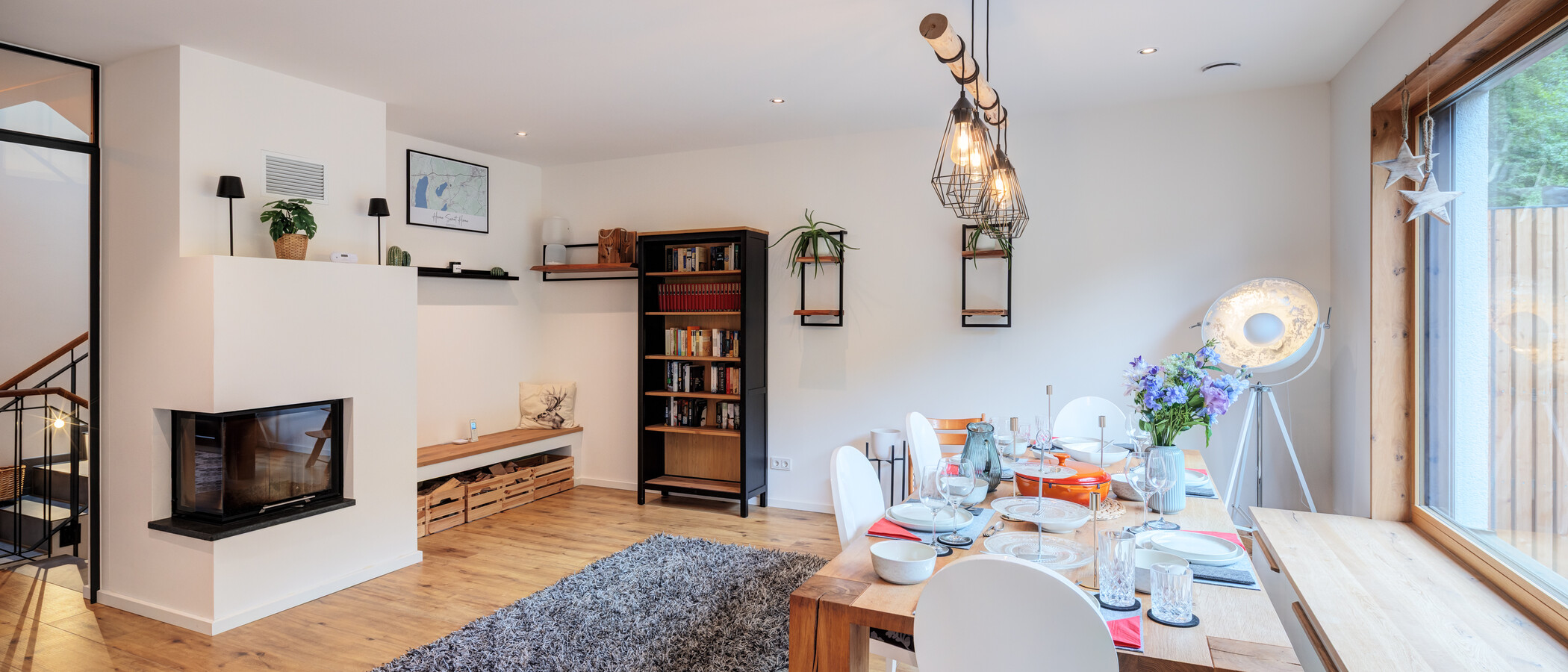 semi-detached house Wörthsee 04 living area 14865