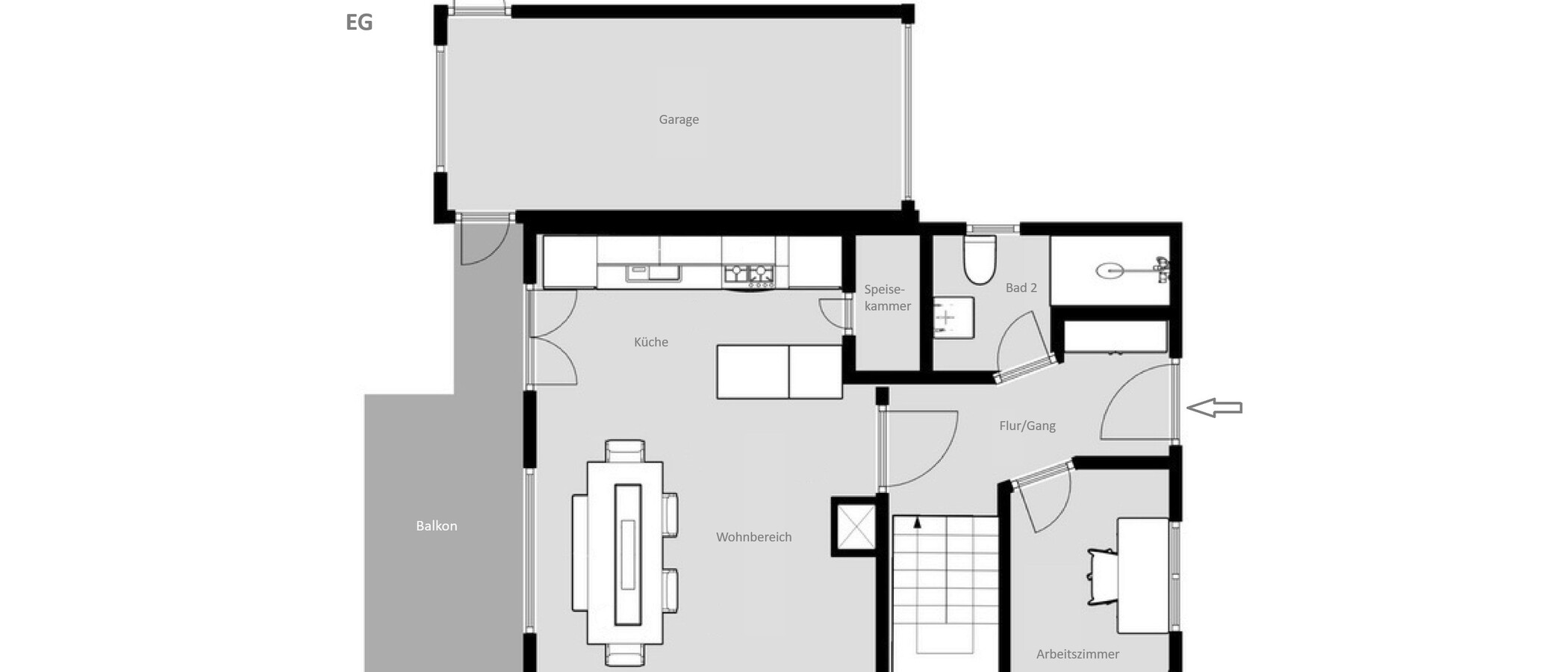 semi-detached house Wörthsee 01 floor plan 14865