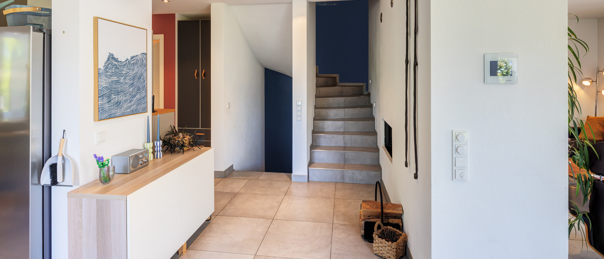 semi-detached house Sauerlach 03 hall 14871