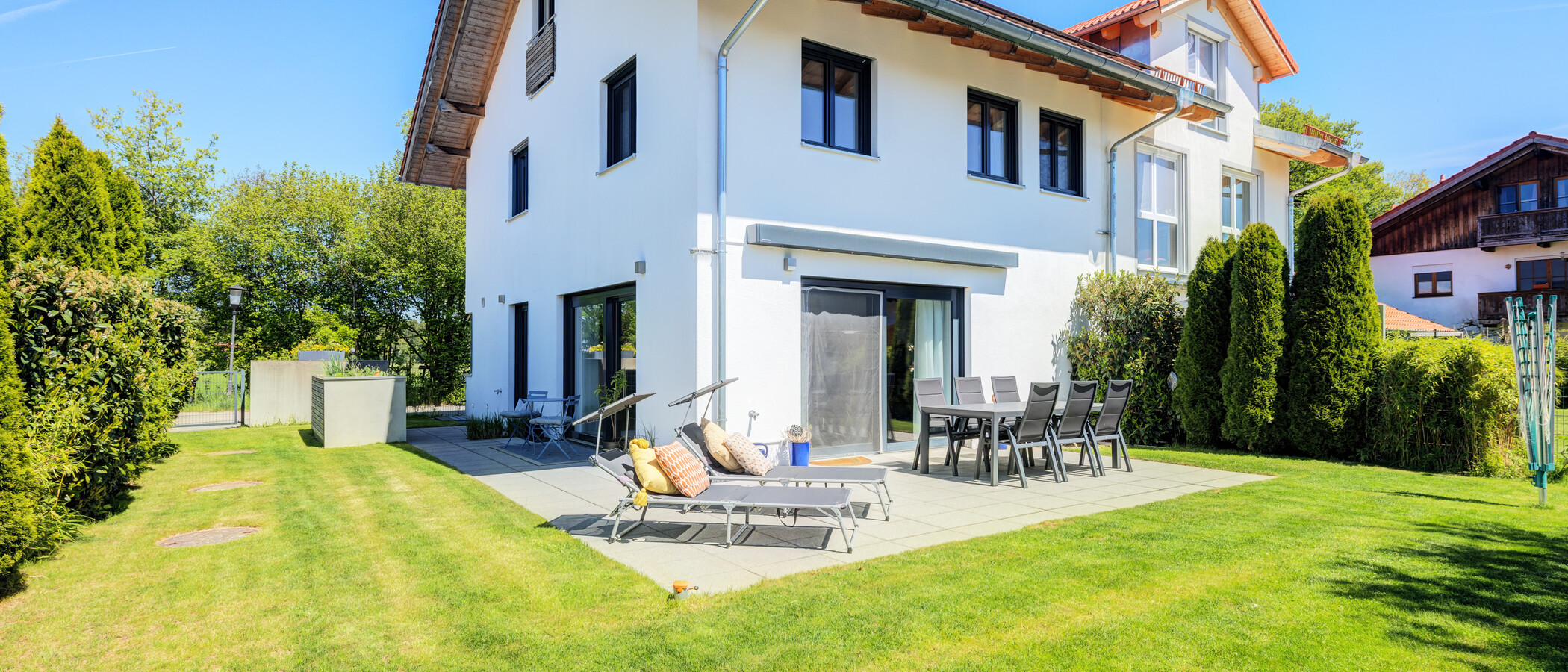 semi-detached house Sauerlach 01 garden 14871
