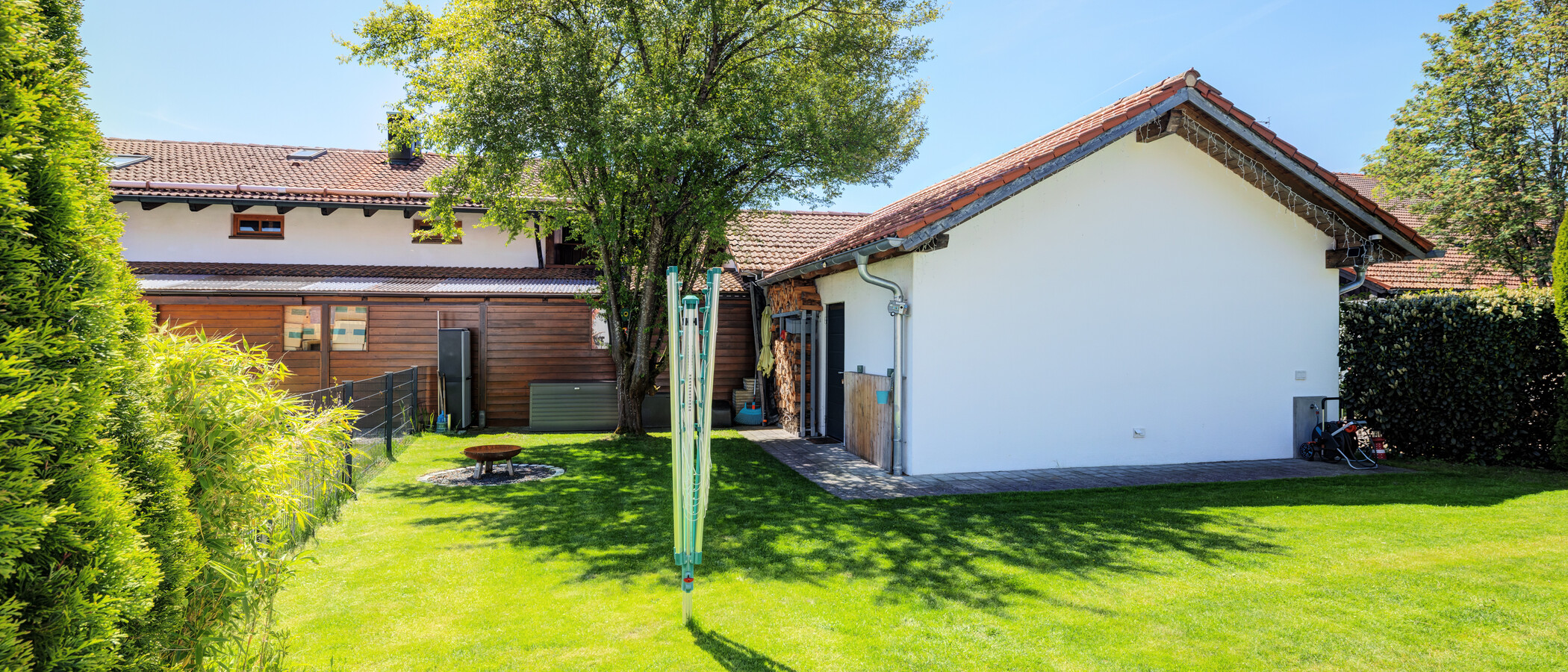 semi-detached house Sauerlach 03 garden 14871