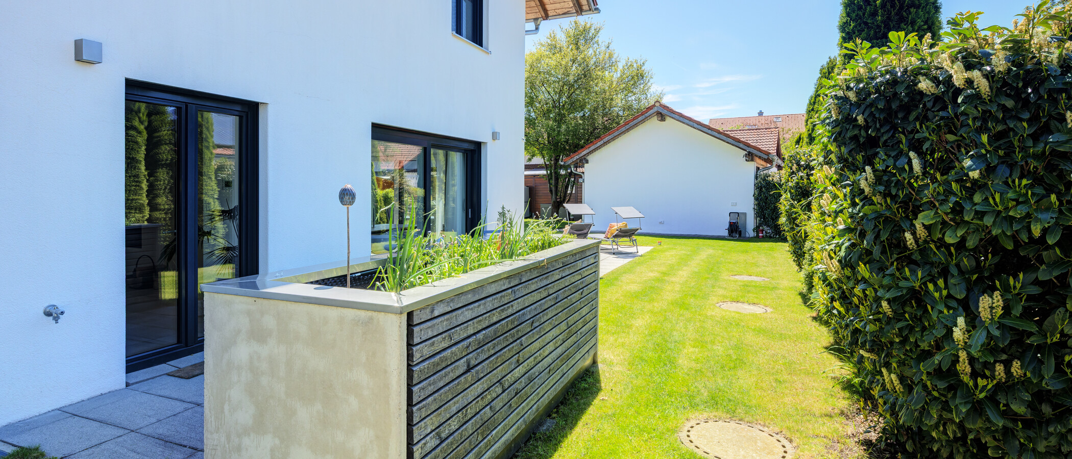 semi-detached house Sauerlach 04 garden 14871