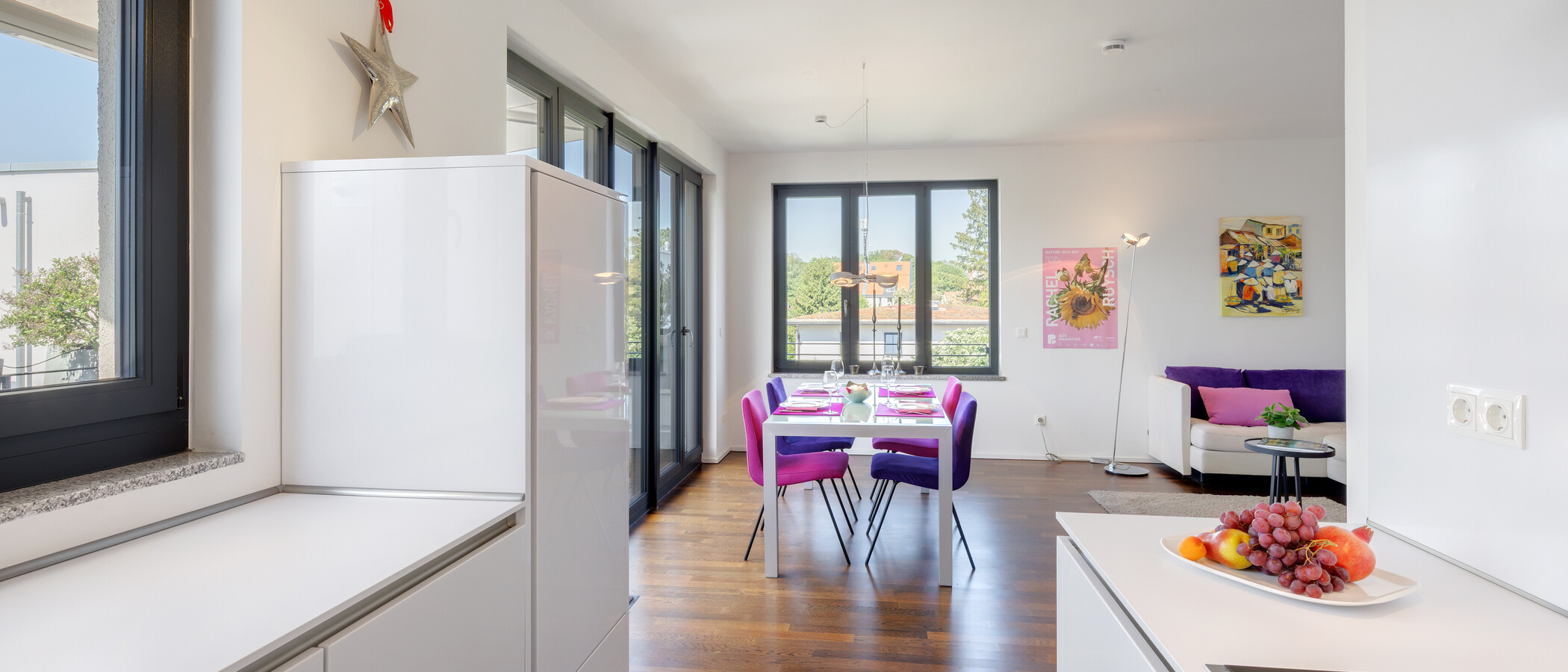 roof terrace apartment München Altbogenhausen 03 kitchen 14872
