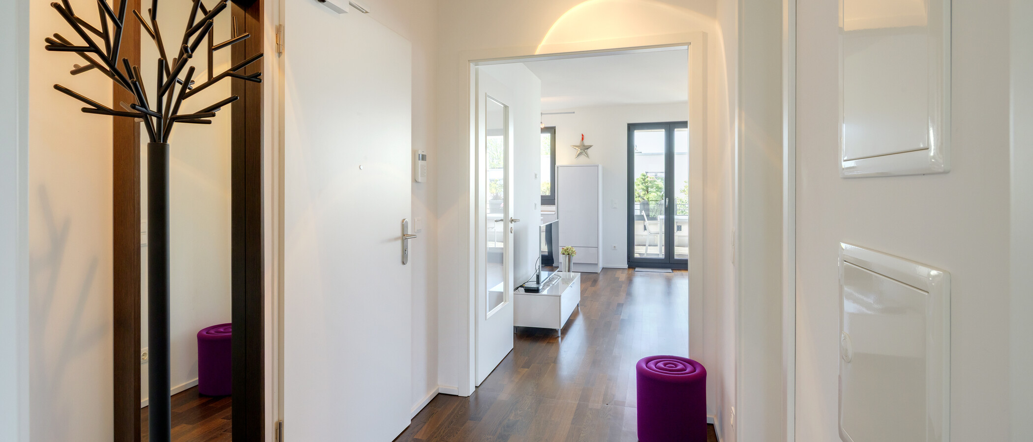 roof terrace apartment München Altbogenhausen 02 hall 14872