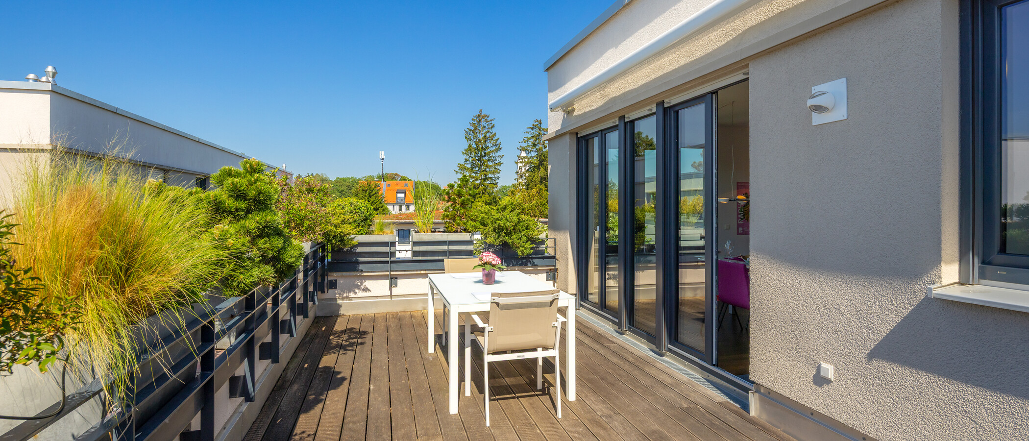 roof terrace apartment München Altbogenhausen 01 roof terrace 14872