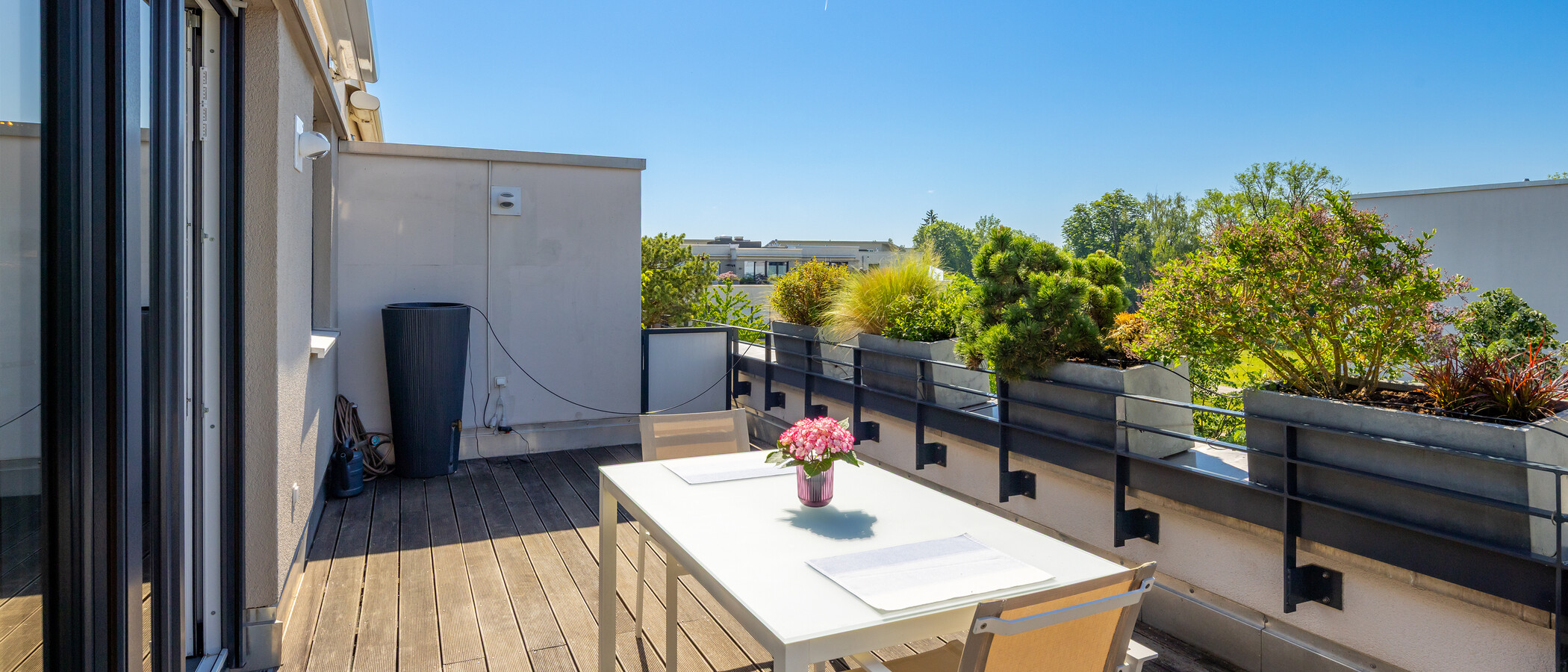 roof terrace apartment München Altbogenhausen 02 roof terrace 14872