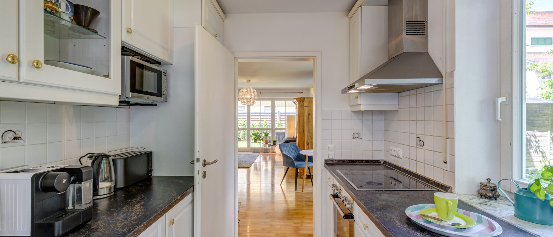 apartment with garden 	 München Pasing 02 kitchen 14874
