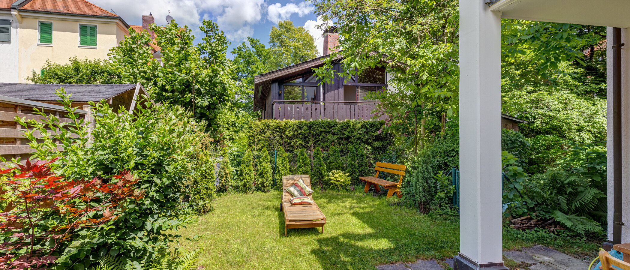 apartment with garden 	 München Pasing 02 garden 14874