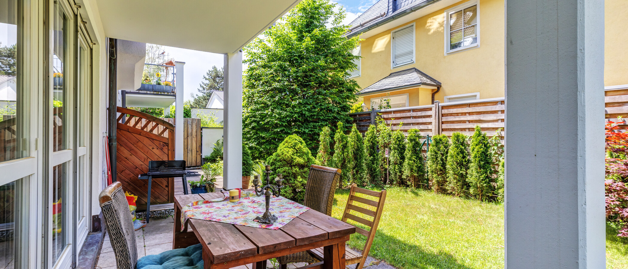 apartment with garden 	 München Pasing 02 1. terrace 14874