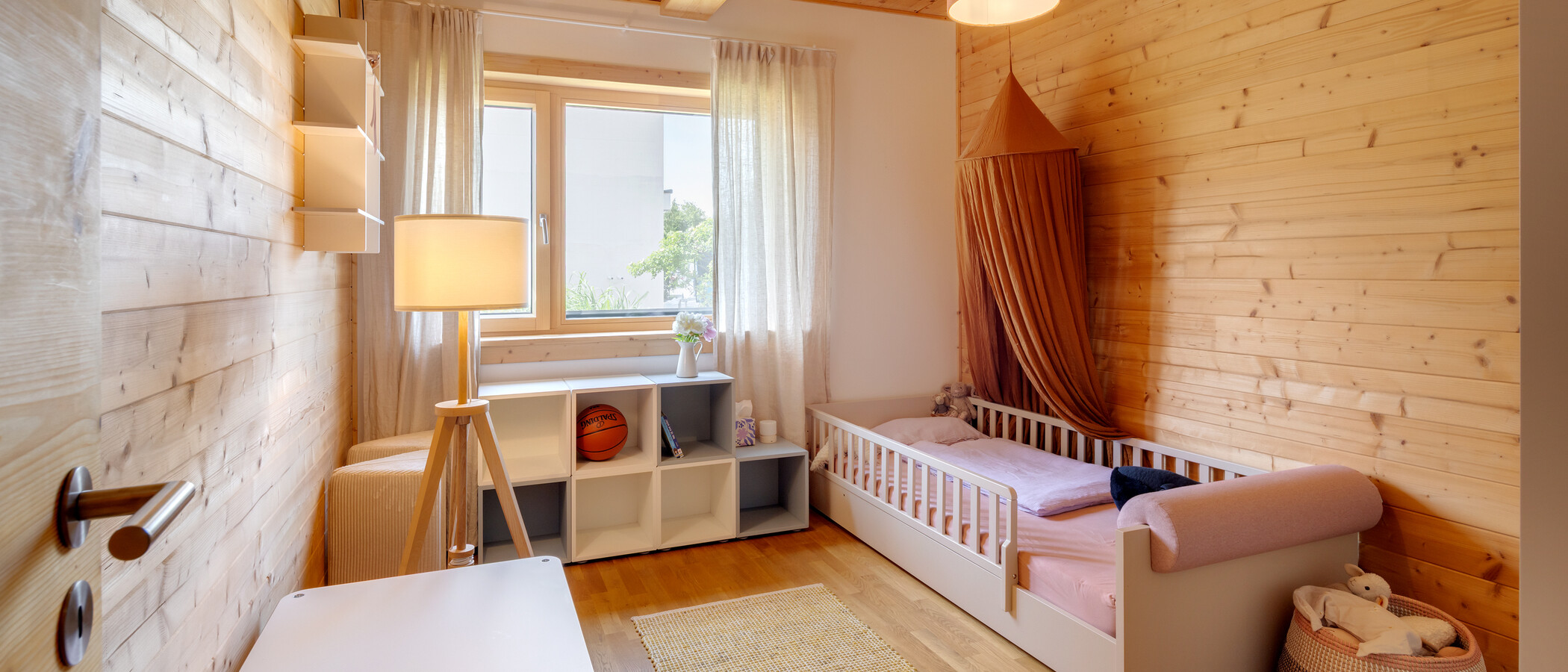 semi-detached house Feldafing 01 children's room 14879