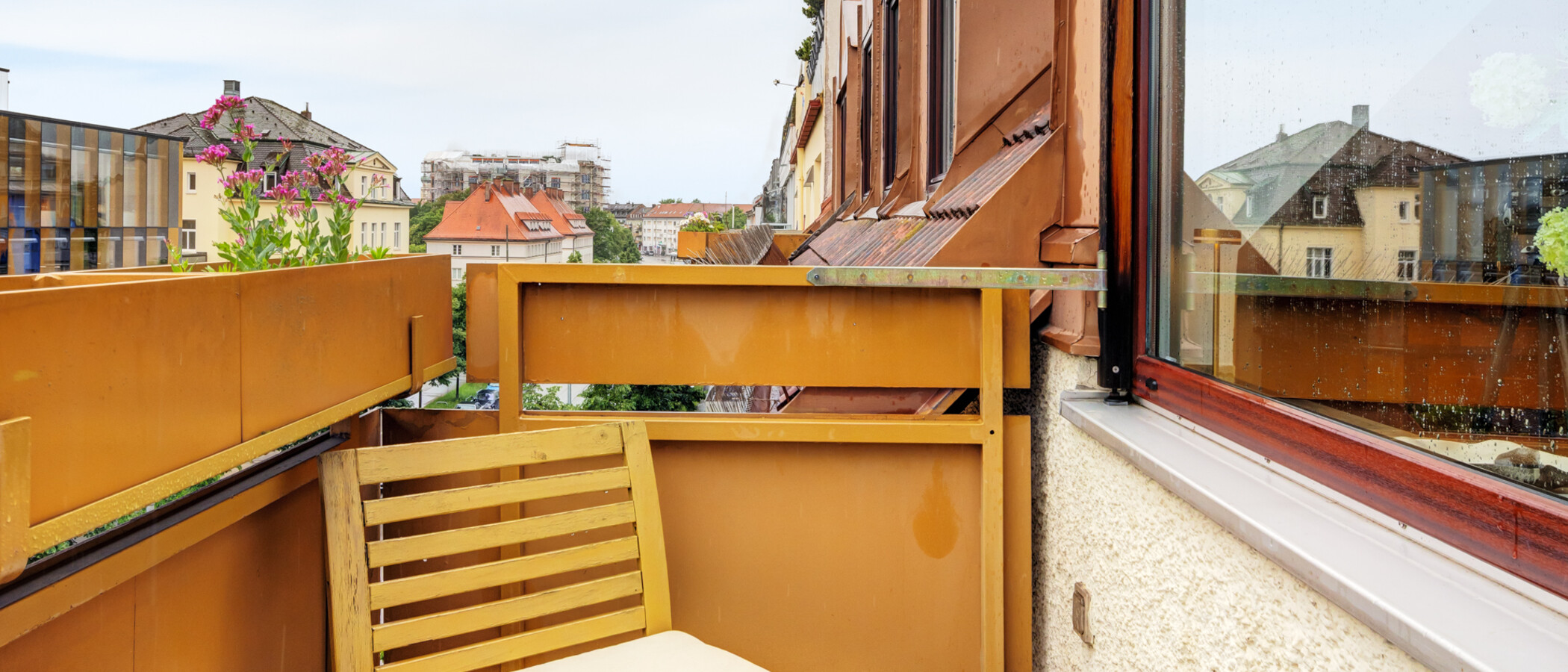 attic apartment München Sendling-Westpark 02 balcony 14882