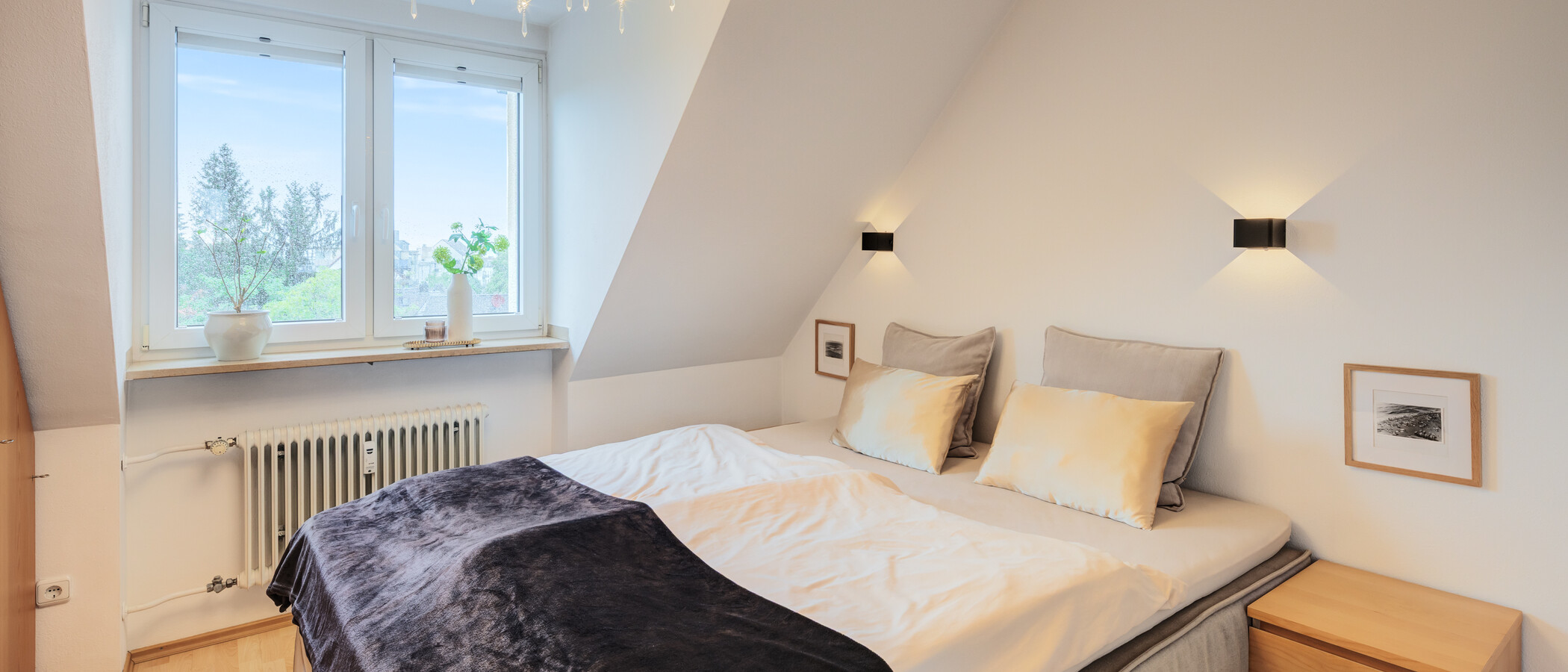 attic apartment München Sendling-Westpark 01 bedroom 14882