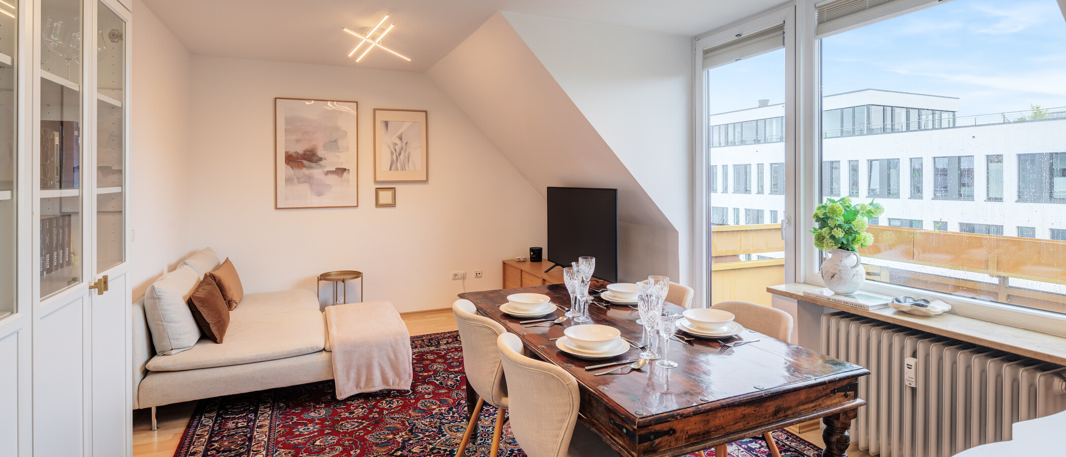 attic apartment München Sendling-Westpark 01 living area 14882