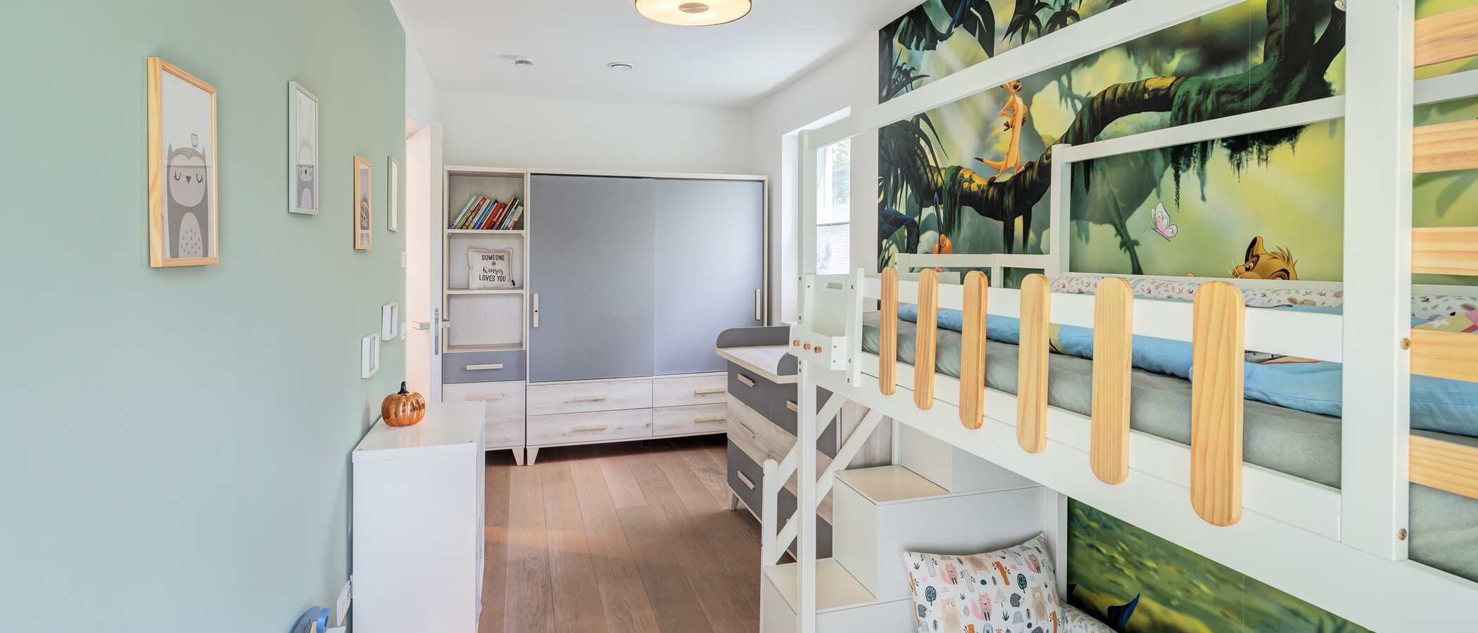 semi-detached house München Waldtrudering 02 children's room 14888