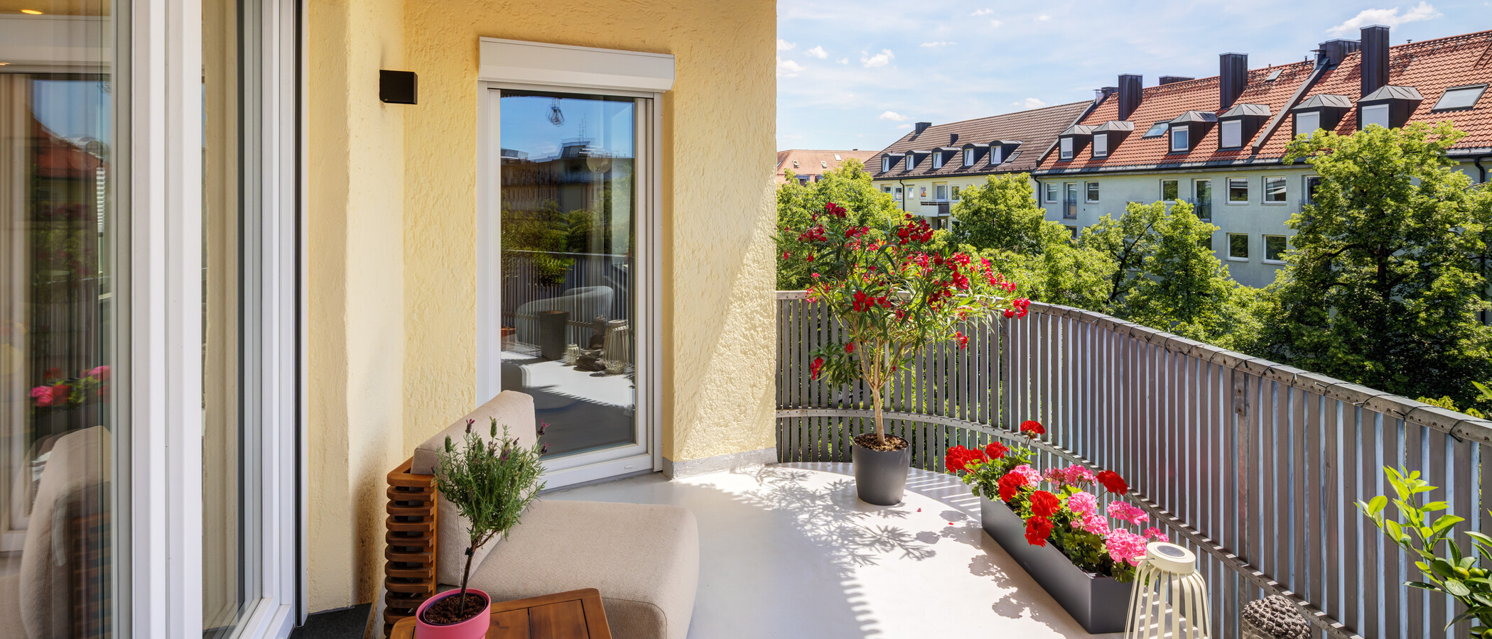 apartment München Schwabing-West (rund um den Hohenzollernplatz) 01 1. balcony 14895