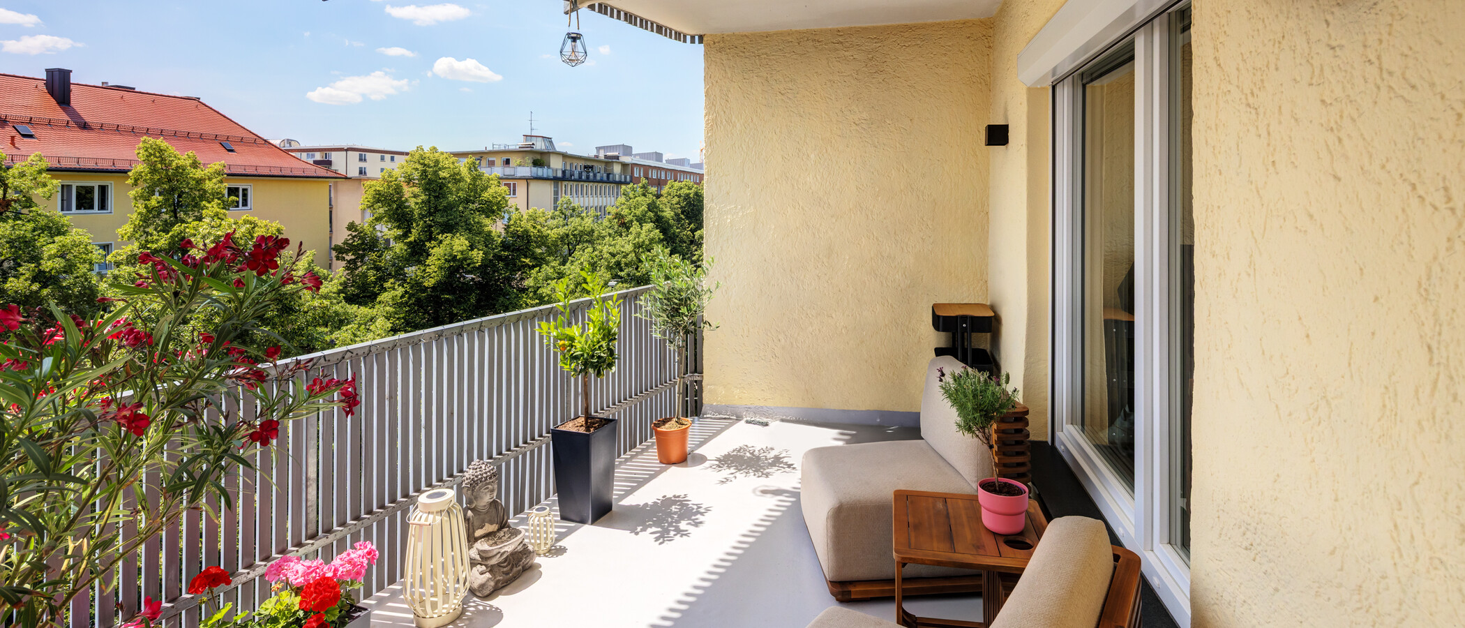 apartment München Schwabing-West (rund um den Hohenzollernplatz) 03 1. balcony 14895