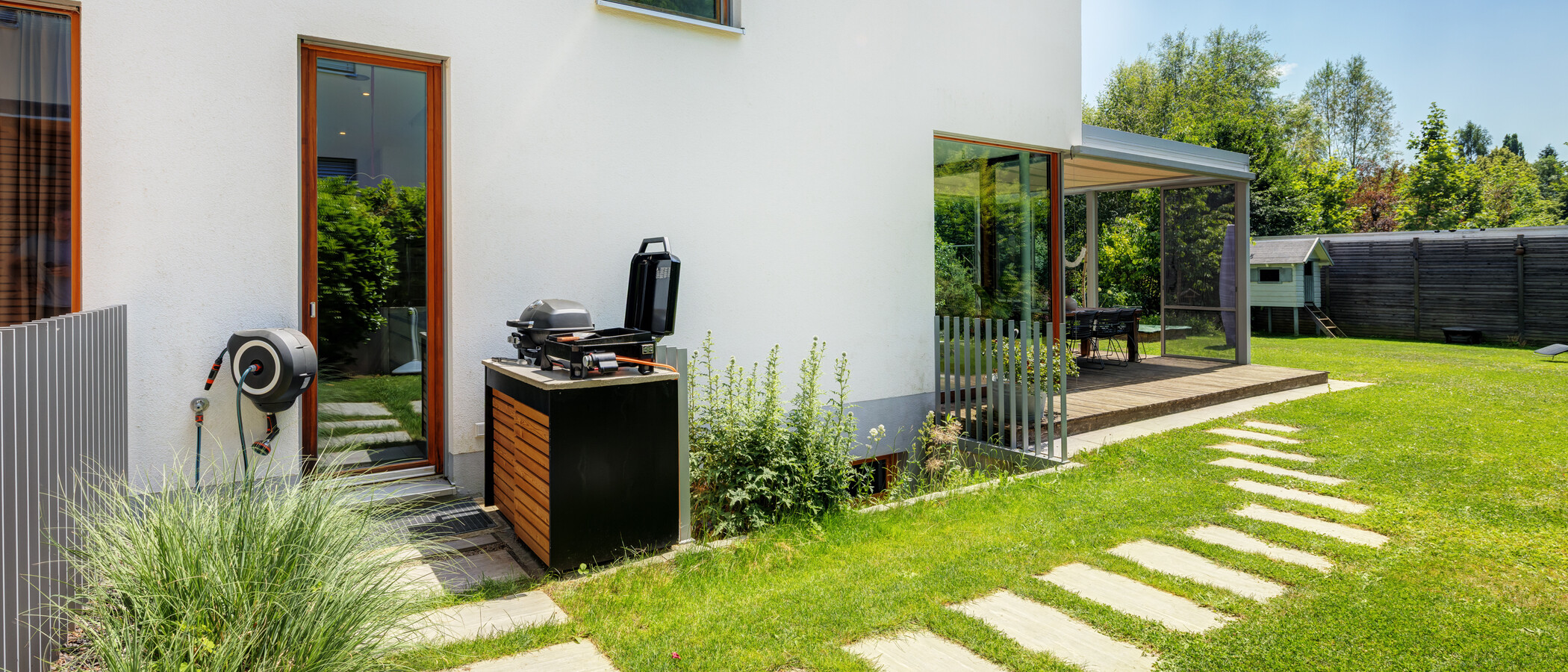 semi-detached house Inning am Ammersee 03 garden 14905