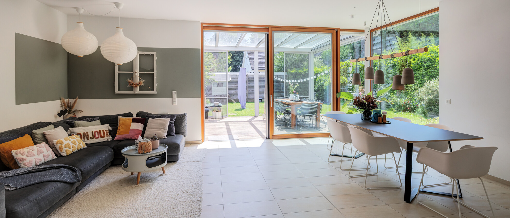 semi-detached house Inning am Ammersee 01 living area 14905