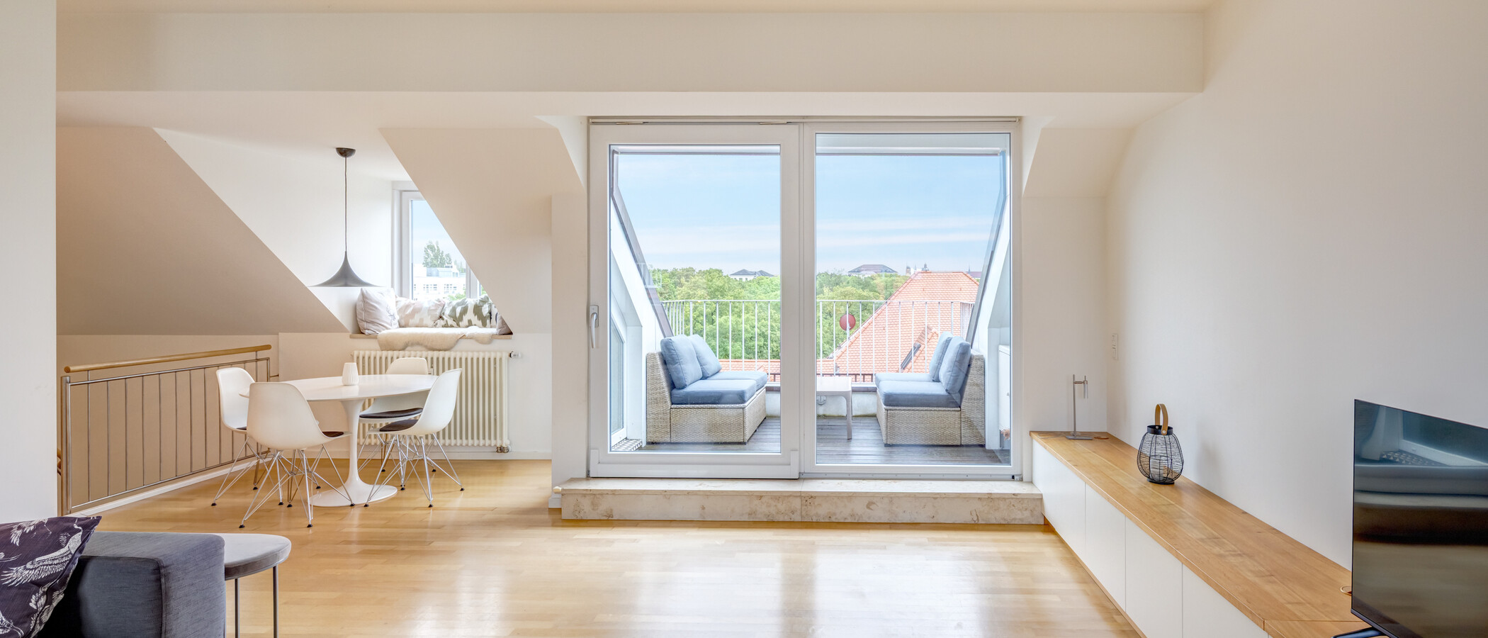 maisonette München Schwabing 02 living area 14908