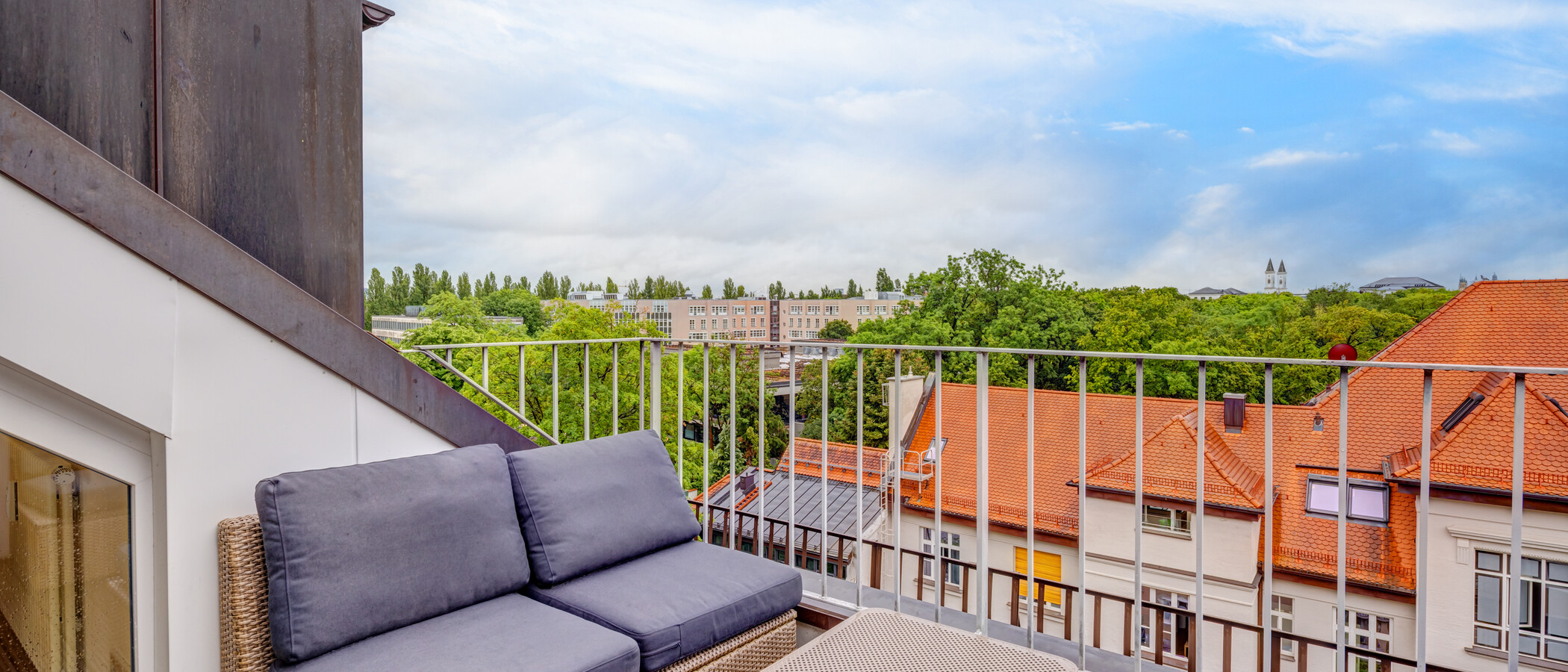 maisonette München Schwabing 02 roof terrace 14908