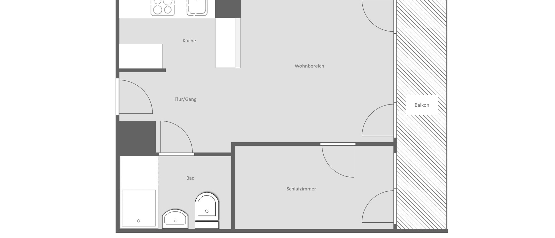 apartment München Johanneskirchen 01 floor plan 14909