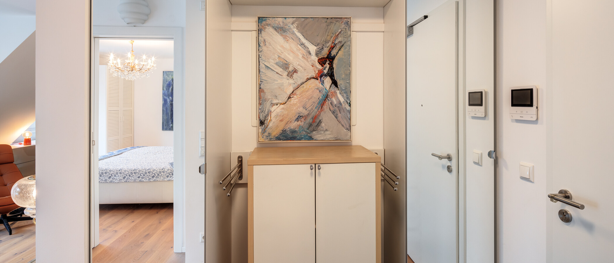 attic apartment München Allach 02 hall 14913