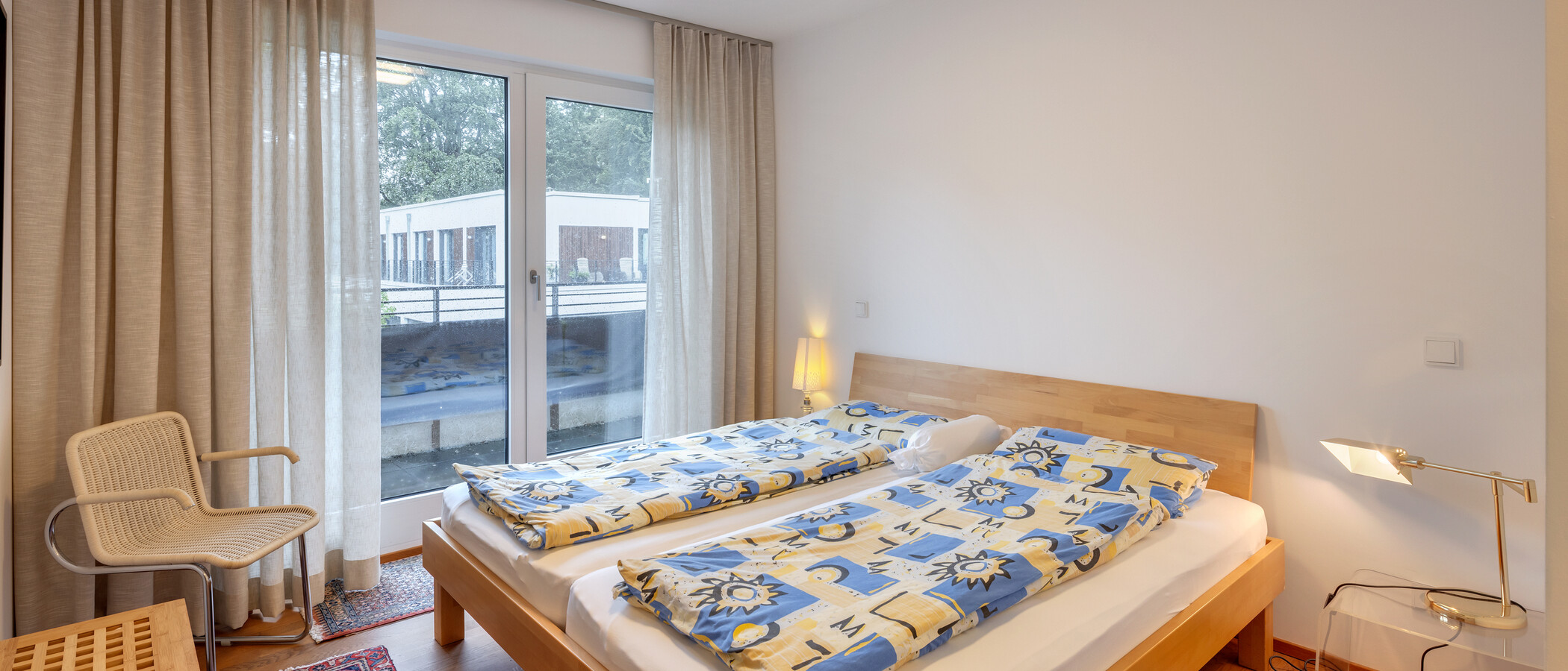 roof terrace apartment München Menterschwaige 01 bedroom 14914