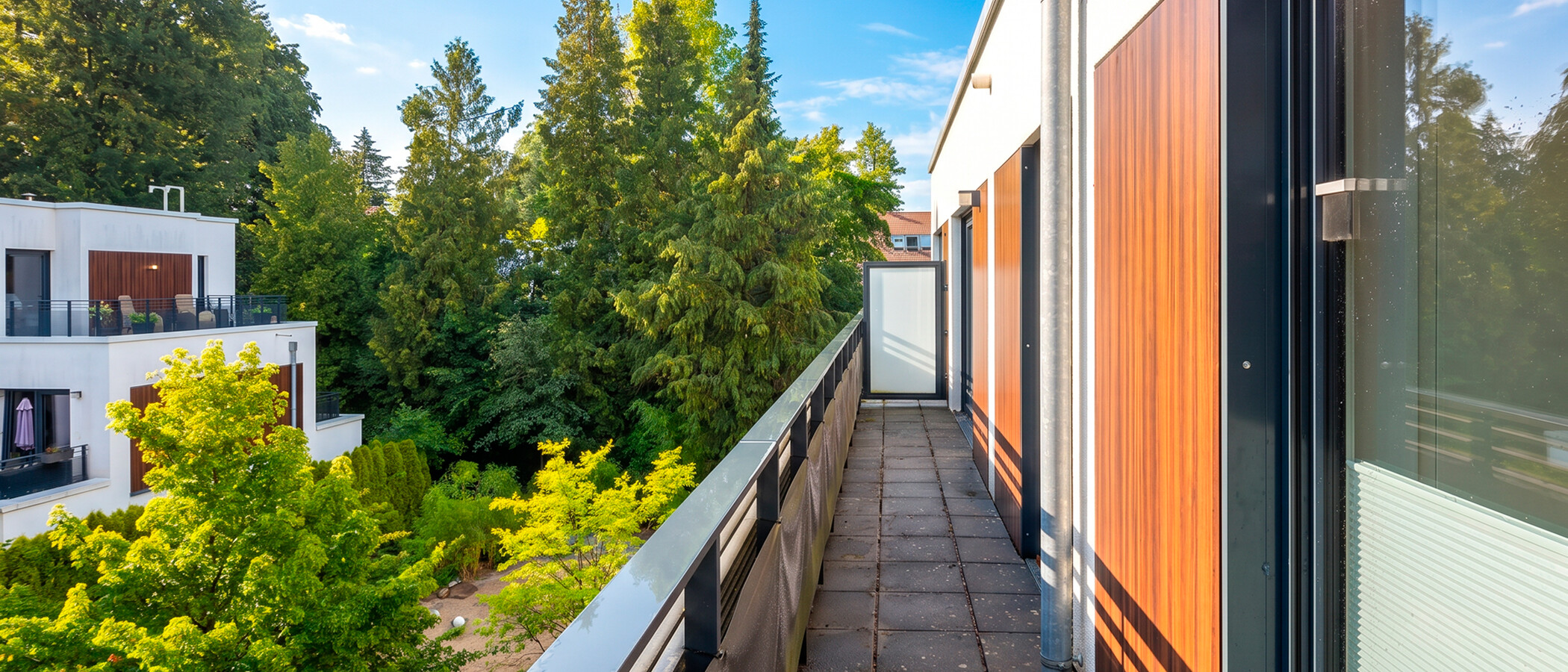 roof terrace apartment München Menterschwaige 05 roof terrace 14914
