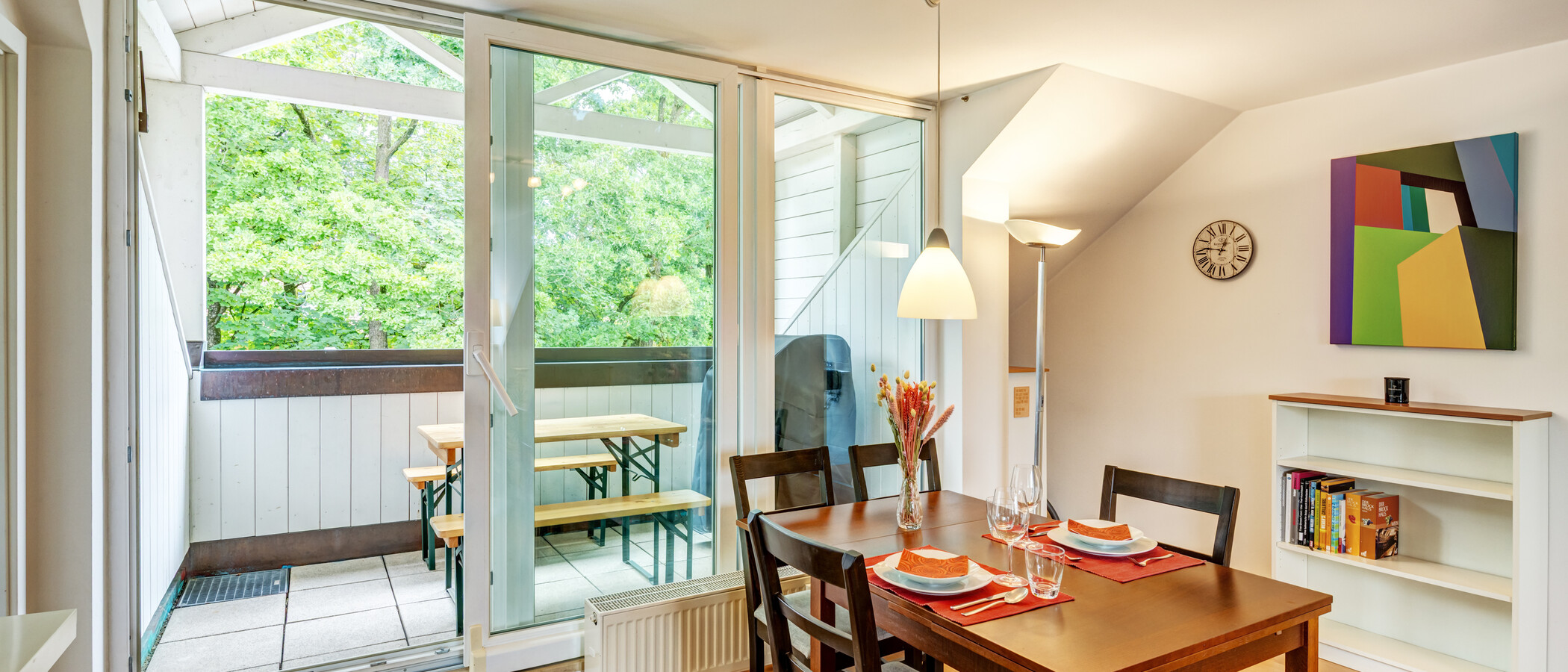 attic apartment München Obergiesing 01 loggia 14920