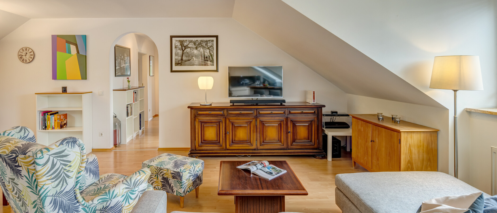attic apartment München Obergiesing 01 living area 14920