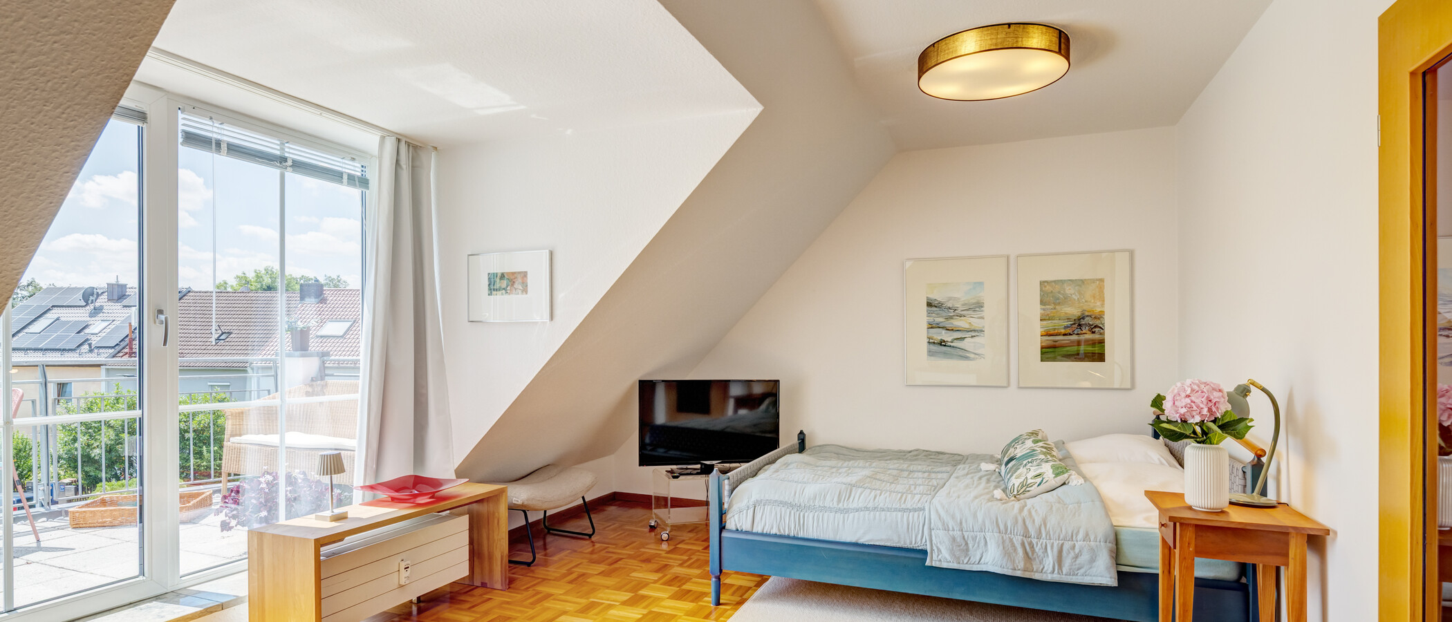 attic apartment München Obermenzing 01 living area 14927