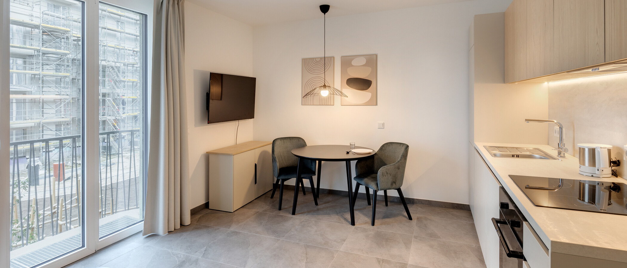 apartment München Berg am Laim 02 living area 14931