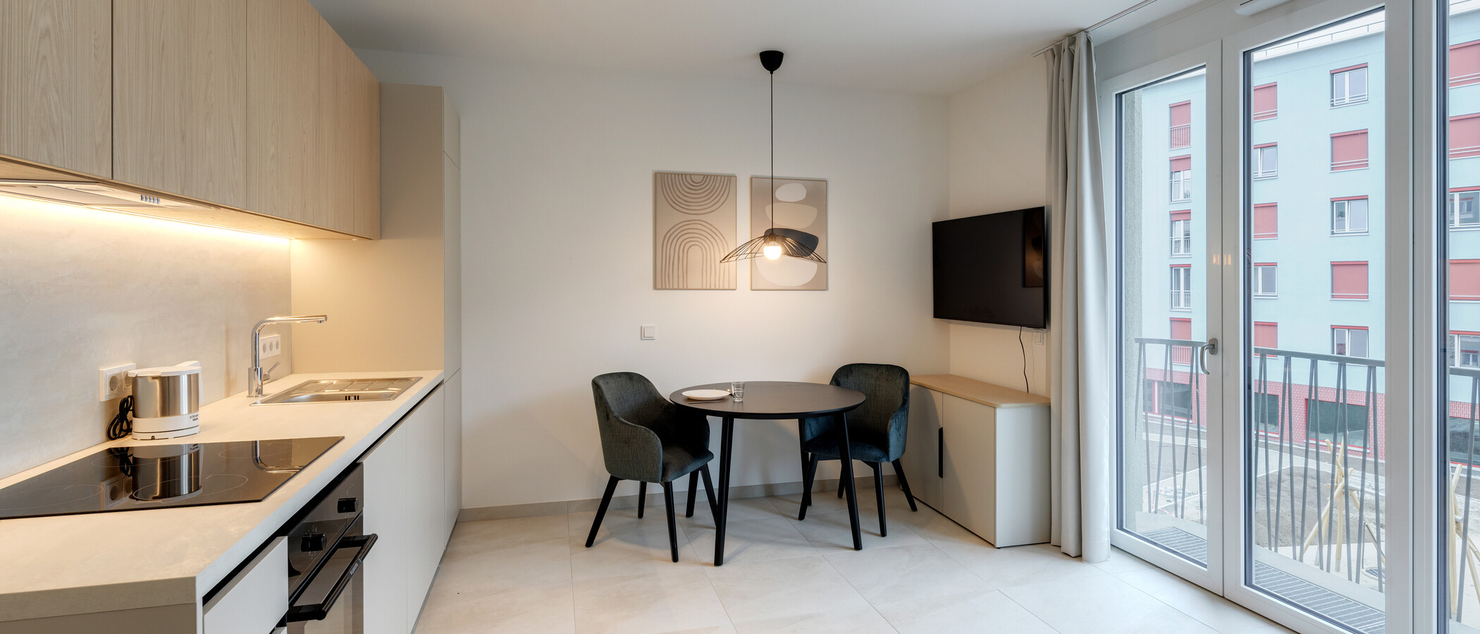 apartment München Berg am Laim 01 living area 14933