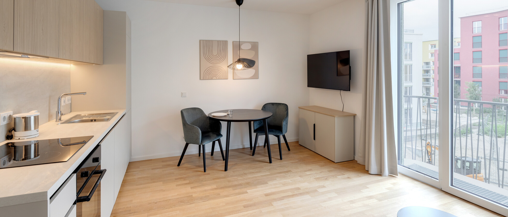 apartment München Berg am Laim 03 living area 14935